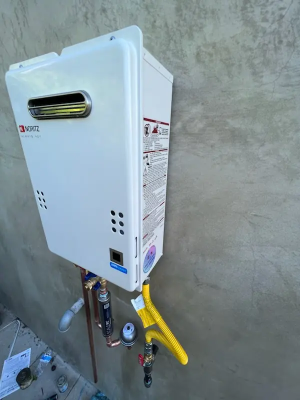 Tankless water heater installation for Rocklyn homes